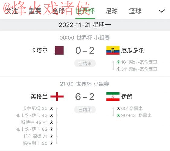 最新世界杯比分实时入口地址